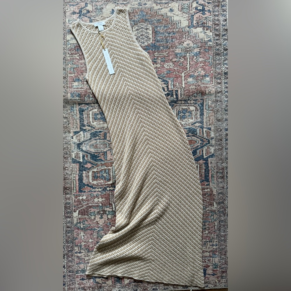 House of Harlow maxi crochet dress size large